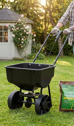 Vozik Goodfarm 416, nos. 25 kg, 20 lit, rozmetač sypkých materiálov