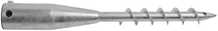 Skrutka zemná GS03, Zn, 550x60x1,7 mm
