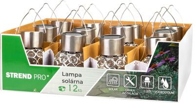 Lampa Solar Propus, 8x11 cm, 1 LED, 1xAAA (12 ks)