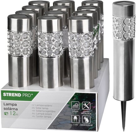 Lampa Solar Wezen, 375 mm, 1 LED, AAA