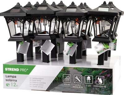 Lampa Solar Heka, 430 mm, 1 LED, AA