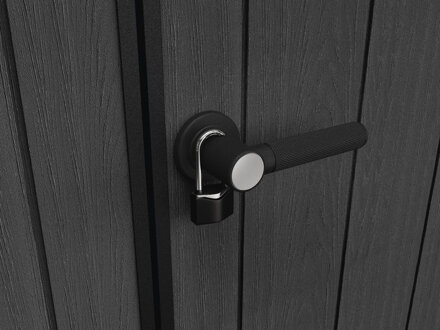 Domček Keter CORTINA 9X7, sivý, záhradný, 279x218x226 cm