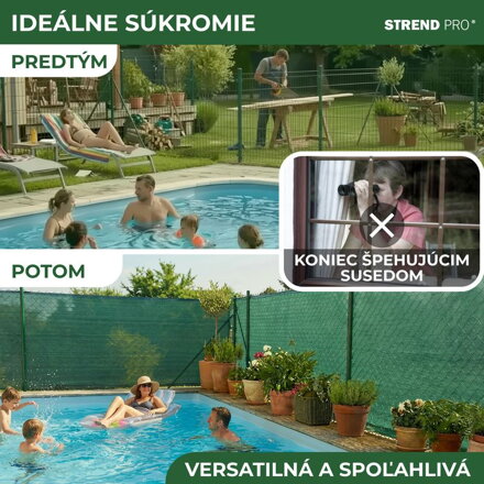 Tkanina HOBBY.NET 2,0x10 m, HDPE, UV, 90 g/m2, 80%