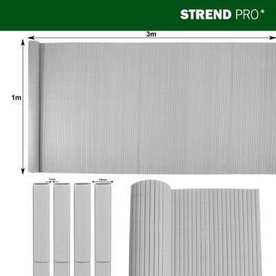 Plot Ence DF13, PVC,1000 mm, L-3 m, šedý, 1300g/m2, UV