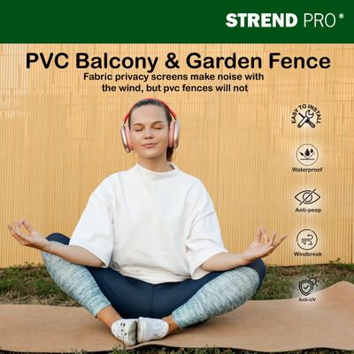 Plot Ence DF13, PVC, 1500 mm, L-3 m, bambus, 1300g/m2, UV