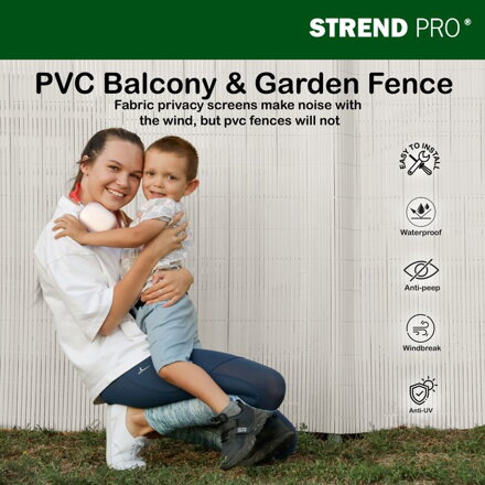 Plot Ence DF13, PVC, 2000 mm, L-3 m, šedý, 1300g/m2, UV