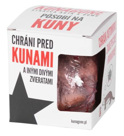 Odpudzovač kún KUNAGONE, prípravok proti kunám