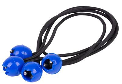 Guma upínacia Strend Pro RT031, 4 mm, 4x 20 cm, nos. 2 kg, s guličkami