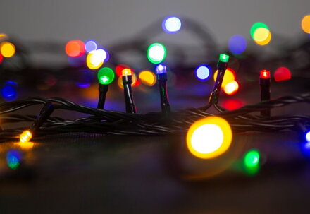 Reťaz MagicHome Vianoce Multi-Connect Star line, 120 LED multicolor, jednoduché svietenie, 230 V, 50 Reťaz MagicHome Vianoce Multi-Connect Star line, 120 LED multicolor, jednoduché svietenie, 230 V, 50