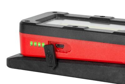 Svietidlo Strend Pro Worklight MWL539, LED 100+250 lm, COB 200 lm, 2200mAh, magnet, USB nabíjanie