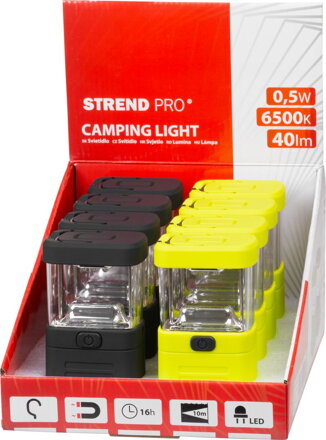 Lampa Strend Pro Camping CL565, 11 LED, 3xAAA, Sellbox 8 ks Lampa Strend Pro Camping CL565, 11 LED, 3xAAA, Sellbox 8 ks
