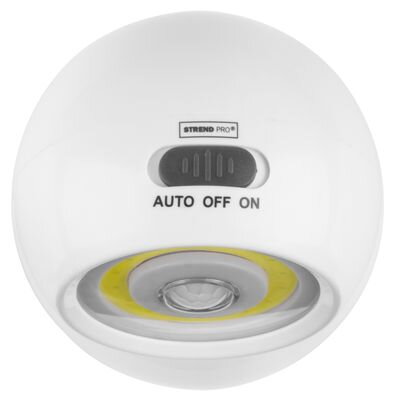 Svietidlo Strend Pro Circle ML5007, COB 160 lm, 360°, magnet, 3xAAA, senzor