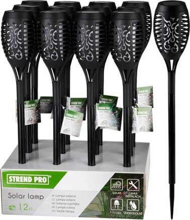 Lampa Solar Avior, 49 cm, 12 SMD LED, 2/3 AAA