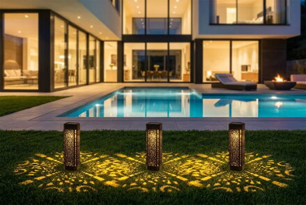 Lampa Solar Strend Pro Kang, 31 cm, 1 LED, AAA, 3 ks