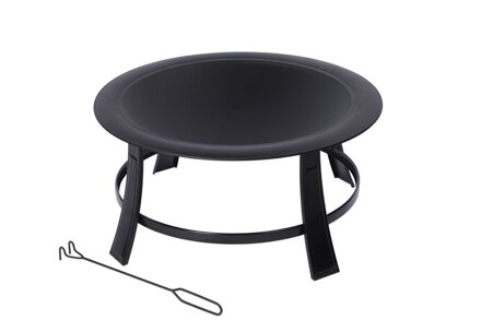 Ohnisko Strend Pro Grill, kovové, okrúhle, 76 cm