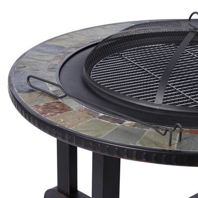 Ohnisko Strend Pro Grill, kovové, 4 stoličky, 105 cm