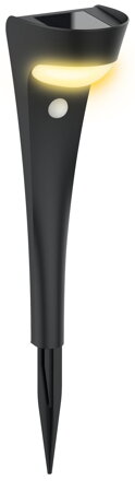 Lampa Strend Pro Garden, solárna, so senzorom, 10,2x13x52,5 cm