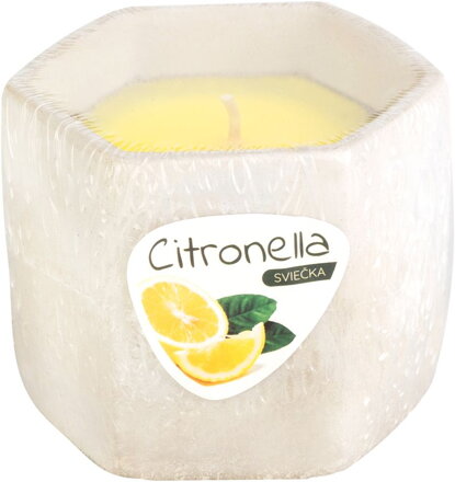 Sviečka Citronella, cement, 90x75 mm