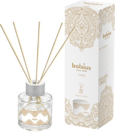 Difúzer Bolsius Zlatá čipka, vianočný, vanilka, 30 ml