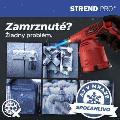 Lampa Strend Pro PD888SP 1,3 KW, horák, piezo, na prepichovaciu kartuš 190g