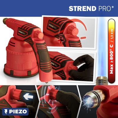 Lampa Strend Pro PD888SP 1,3 KW, horák, piezo, na prepichovaciu kartuš 190g