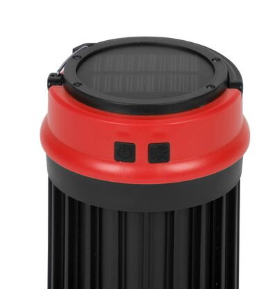 Lampa Strend Pro, proti hmyzu a komárom, solárna, USB, červená, 15x8,60 cm