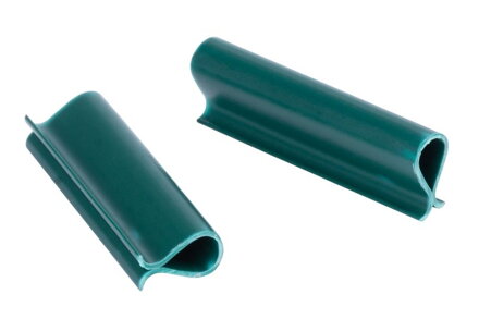 Páska Strend Pro EUROSTANDARD LIGHT, 47,5 mm, L-35 m, tieniaca, zelená, krycia, na plotové panely, s 20 klipsami, 450g/m2, PVC, RAL6005