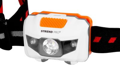 Čelovka Strend Pro Headlight HEM-003, LED+redLED, 60 lm, 3xAAA