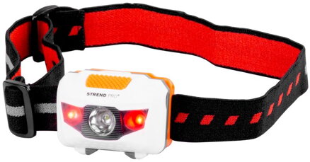 Čelovka Strend Pro Headlight HEM-003, LED+redLED, 60 lm, 3xAAA