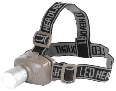 Čelovka Strend Pro Headlight H833, 2W CREE, 3xAAA, Zoom