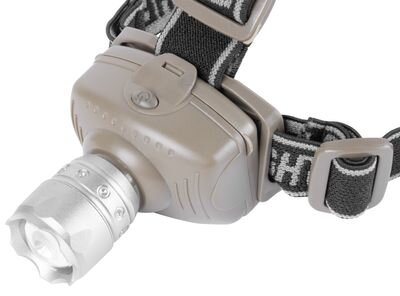 Čelovka Strend Pro Headlight H833, 2W CREE, 3xAAA, Zoom