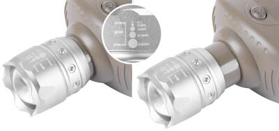 Čelovka Strend Pro Headlight H833, 2W CREE, 3xAAA, Zoom
