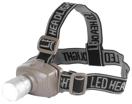 Čelovka Strend Pro Headlight H833, 2W CREE, 3xAAA, Zoom
