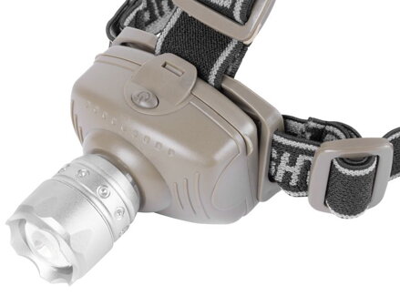 Čelovka Strend Pro Headlight H833, 2W CREE, 3xAAA, Zoom