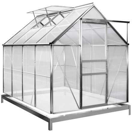 Skleník Strend Pro Greenhouse, Alu, PC 6 mm, 250x190x195 cm Skleník Strend Pro Greenhouse, Alu, PC 6 mm, 250x190x195 cm