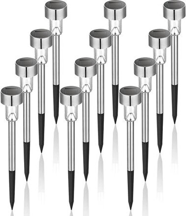 Lampa Strend Pro Solar Adria, 1 LED, nerez, 4,7x30,5 cm, sellbox 24 ks