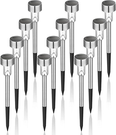 Lampa Strend Pro Solar Adria, 1 LED, nerez, 4,7x30,5 cm, sellbox 24 ks