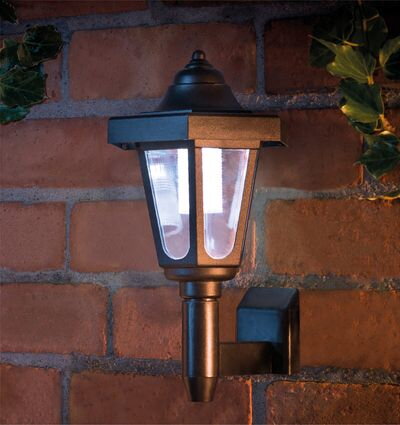 Lampa Strend Pro Solar Wall, 1 LED, na stenu, 16,5x16,5x30 cm