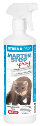 Odpudzovač Strend Pro MARTEN STOP, rozprašovač 500ml, prírodný plašič na kuny, na psy, odplašovač, sprej