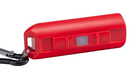 Svietidlo Strend Pro Keychain, kľúčenka, prívesok, s karabinkou, mix farieb, LED 75 lm, USB nabíjanie, 74x25x15 mm, Sellbox 24 ks