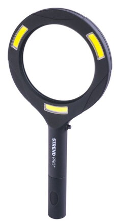 Lupa so svetlom Strend Pro 113x242x22 mm, 2xAA, LED 100 lm, 3x LED osvetlenie, na čítanie, Sellbox 15 ks Lupa so svetlom Strend Pro 113x242x22 mm, 2xAA, LED 100 lm, 3x LED osvetlenie, na čítanie, Sellbox 15 ks