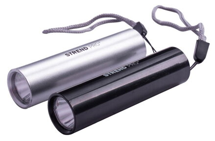 Svietidlo Strend Pro Flashlight NX1051, 50 lm, USB nabíjanie, čierna/strieborná, 77x19 mm, Sellbox 24 ks Svietidlo Strend Pro Flashlight NX1051, 50 lm, USB nabíjanie, čierna/strieborná, 77x19 mm, Sellbox 24 ks