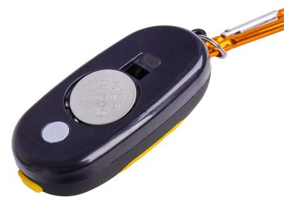Svietidlo Strend Pro Keychain, kľúčenka, prívesok, s karabinkou, mix farieb, LED 20 lm, 70x34x24 mm, Sellbox 24 ks