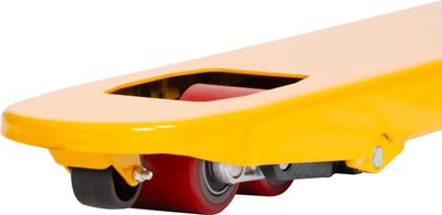 Vozík DB 3T, 1150x550x75 mm, 3.0 t, PU, paletový Vozík DB 3T, 1150x550x75 mm, 3.0 t, PU, paletový