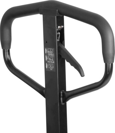 Vozík DB 3T, 1150x550x75 mm, 3.0 t, PU, paletový Vozík DB 3T, 1150x550x75 mm, 3.0 t, PU, paletový