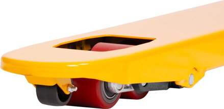 Vozík DB 3T, 1150x550x75 mm, 3.0 t, PU, paletový Vozík DB 3T, 1150x550x75 mm, 3.0 t, PU, paletový