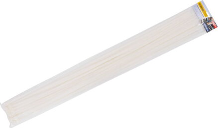 Páska sťahovacia Strend Pro XXL CT66BW, extra STRONG, 1000x9 mm, 50 ks, biela, nylon, viazacia