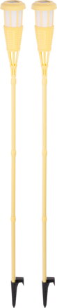 Lampa Strend Pro Garden, fakľa, solárna, hnedá, 12x LED, 12x12x167 cm, bal. 2 ks Lampa Strend Pro Garden, fakľa, solárna, hnedá, 12x LED, 12x12x167 cm, bal. 2 ks