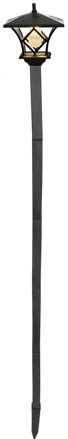 Lampa Strend Pro Garden Zia, solárna, 2xLED, 17x17x153 cm