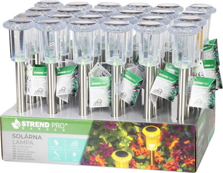 Lampa Strend Pro Garden Lisa, solárna, 1xLED, 5,5x32,5 cm, Sellbox 24 ks